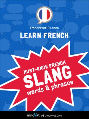 cover image of Must-Know French Slang Words & Phrases